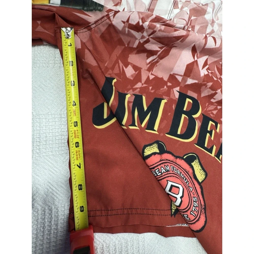 Jim‎ Beam Men's Tie Front Swim Trunks Shorts Size 2X